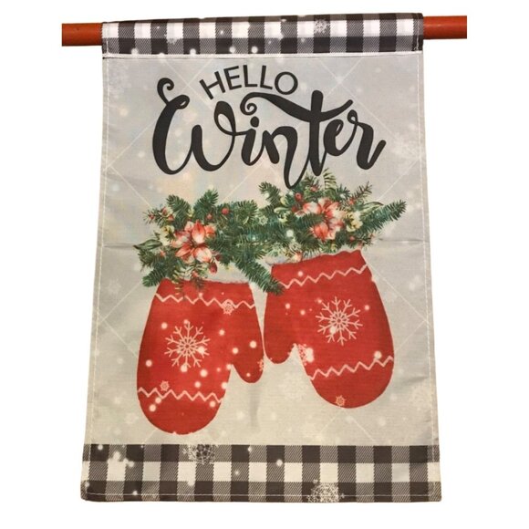 6 Garden Flags Sunshine Winter St Patricks  Easter Fall Yall Thanksgiving 12X18" - Picture 2 of 14